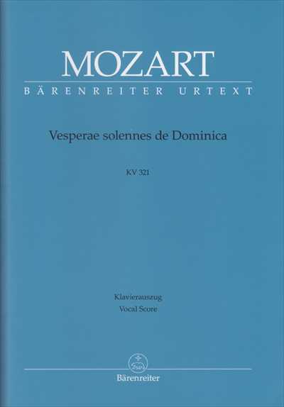 Vesperae solennes de Dominica K321