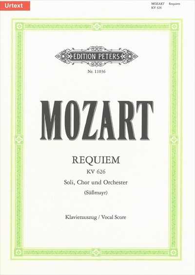 Requiem KV.626 [Sussmayr / Vocal Score]