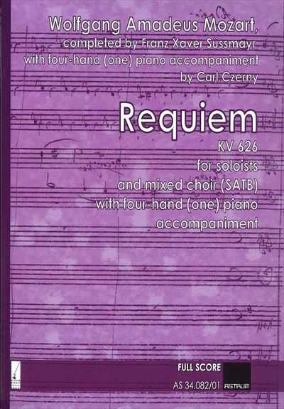 Requiem K626 [4 Hands Piano Accompaniment ver. / Full Score]
