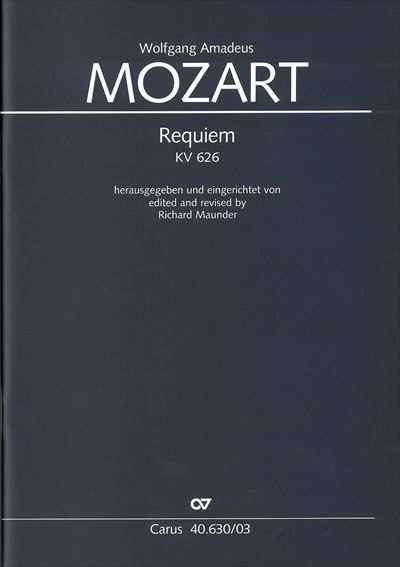 Requiem KV.626 (Maunder)