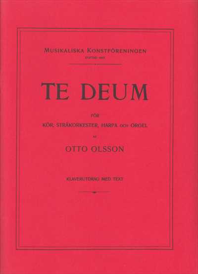 Te Deum Op.25 [Vocal Score]