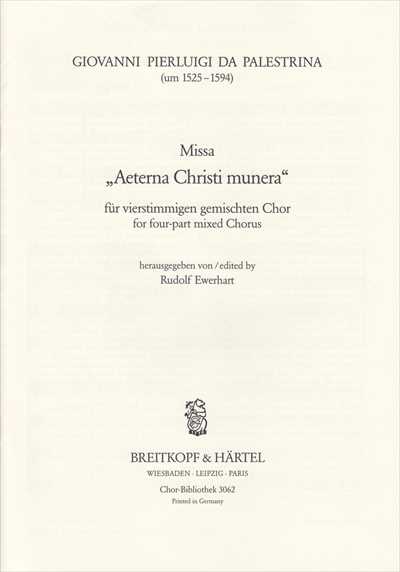 Missa Aeterna Christi Munera