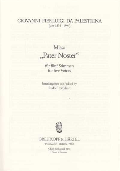 Missa Pater noster