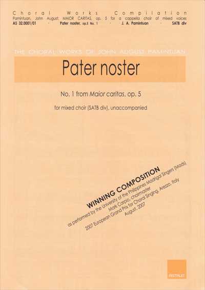 Pater noster (Maior caritas Op.5-1)