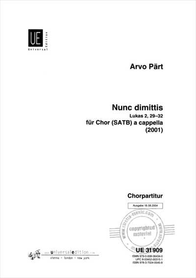 Nunc dimittis