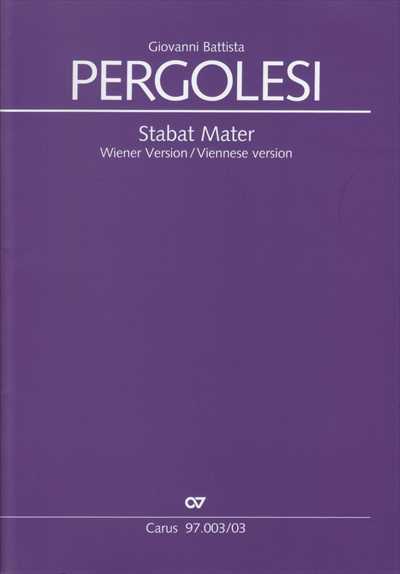 Stabat Mater [SATB version]