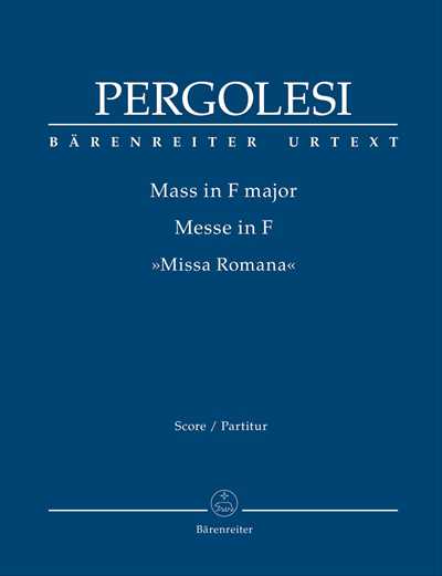 Messe in F "Missa Romana" [Full Score]