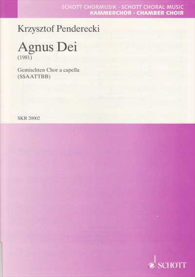 Agnus Dei [SSAATTBB]