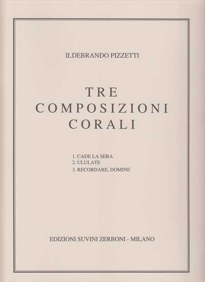 3 Composizioni Corali