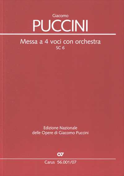 Messa di Gloria [Study Score]