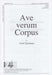 Ave verum Corpus