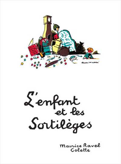 L'ENFANT ET LES SORTILEGES [ヴォーカル譜]