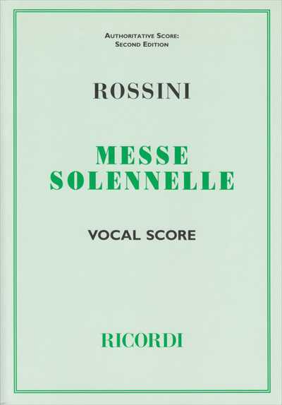 Petite Messe Solennelle [Vocal Score]