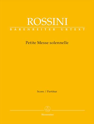 Petite Messe Solennelle [Full Score]