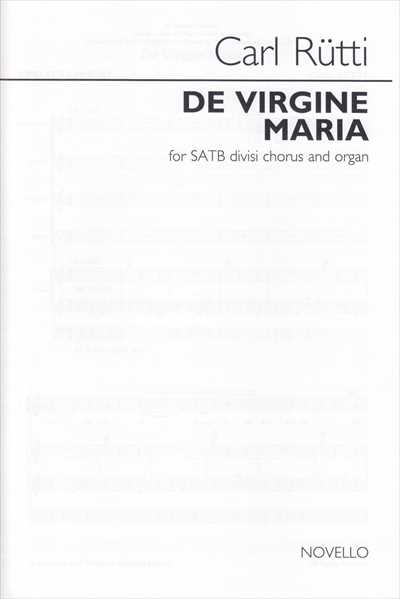 De Virgine Maria