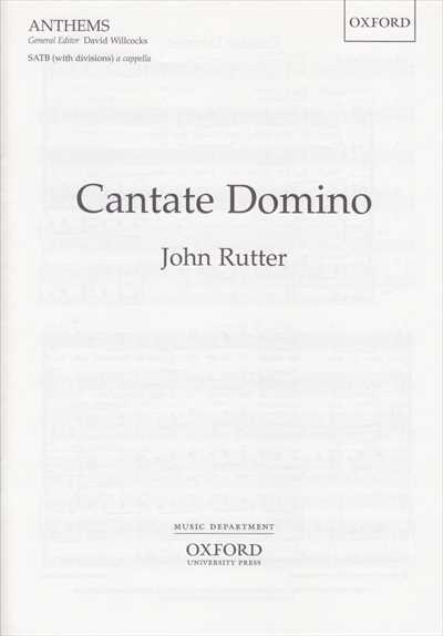 Cantate Domino [SATB]