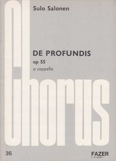 De Profundis Op.55