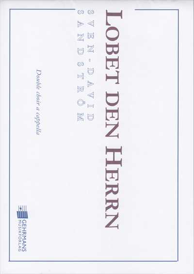 Lobet den Herrn