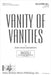 Vanity of Vanities
