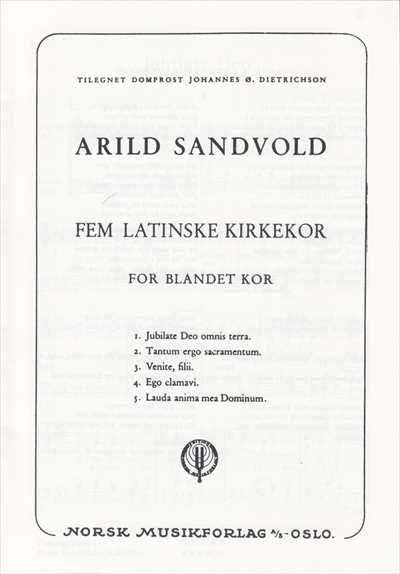 Fem Latinske Kirkekor
