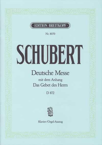 Deutsche Messe D.872 (Breitkopf)