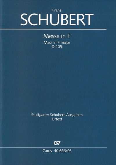 Messe No.1 in F D.105