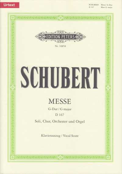 Messe No.2 in G D.167 (Peters EP10858)