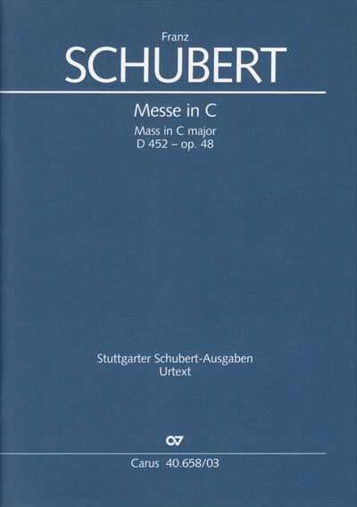 Messe No.4 in C D.452
