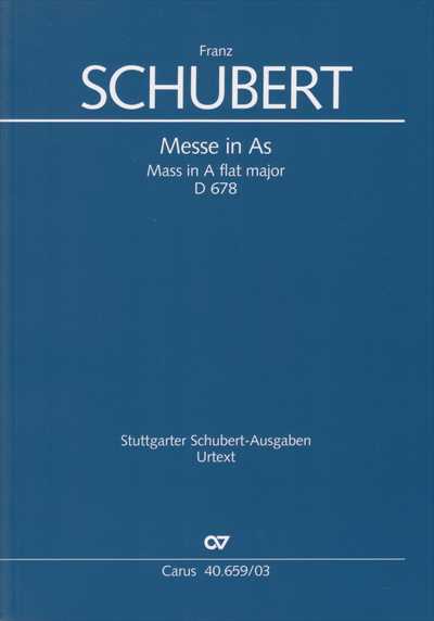 Messe No.5 in As D.678