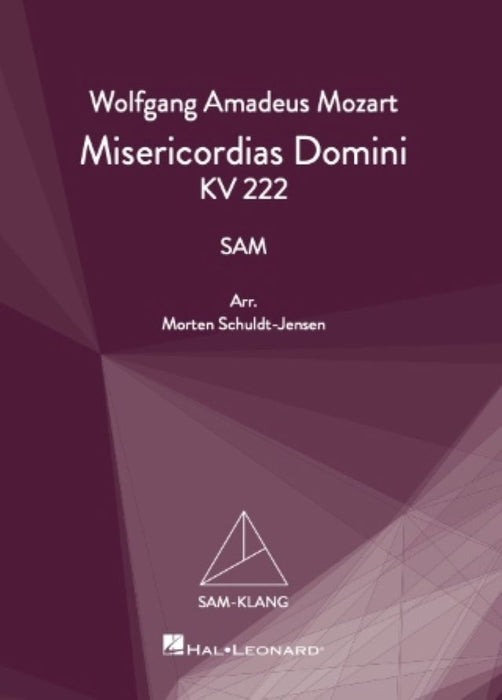 Mozart：Misericordias Domini KV.222 [混声三部版]