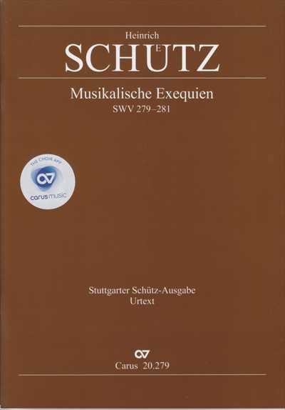Musikalische Exequien SWV279-281 [Full Score]