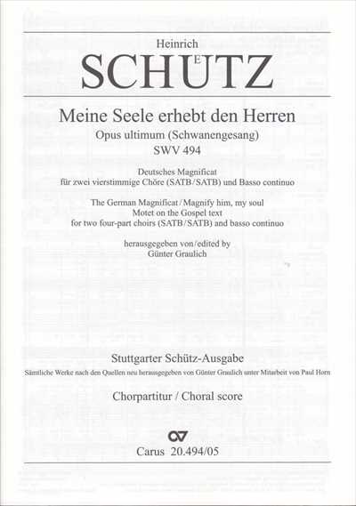 Deutsches Magnificat SWV.494 (Meine Seele erhebt den Herren)