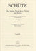 Die Sieben Worte SWV 478 [Choral score]