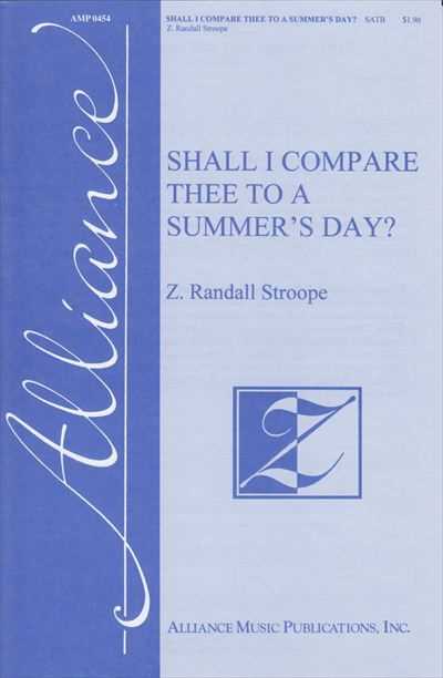 Shall I Compare Thee to a Summer's day?
