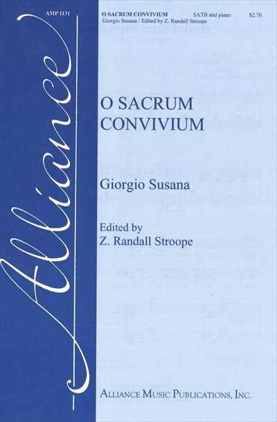 O Sacrum Convivium [SATB]