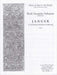 Janger [SATB]