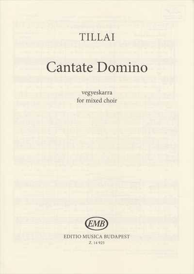 Cantate Domino [SATB]