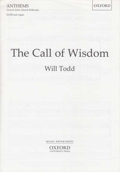 The Call of Wisdom [SATB]