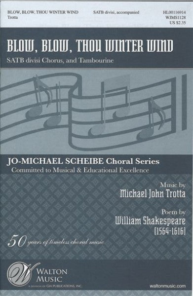 Blow, Blow, Thou Winter Wind [SATB]