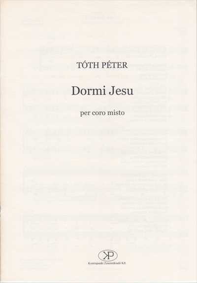 Dormi Jesu
