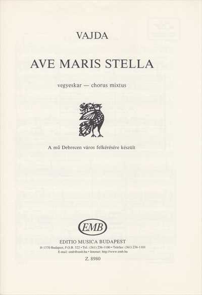 Ave maris stella