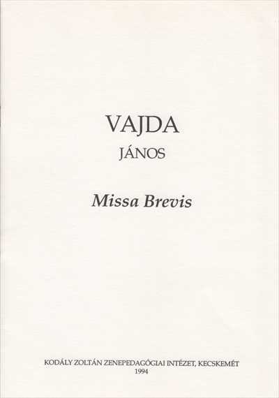 Missa Brevis
