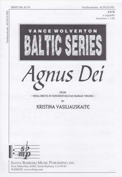 Agnus Dei [SATB]