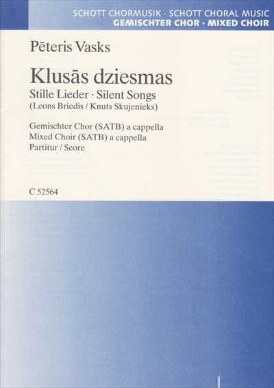 Klusas dziesmas [SATB]