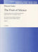 The Fruit of Silence [SATB]