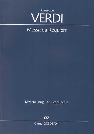 [大型版] Messa da Requiem（Carus) 