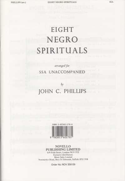 8 Negro Spirituals (Phillips 編)