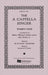 The a cappella singer
