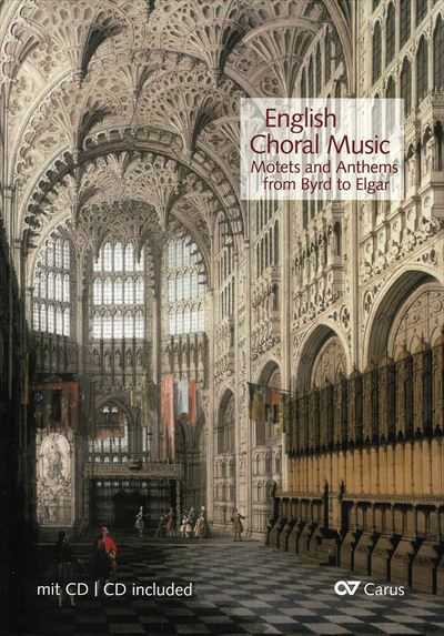 English Choral Music (Motets and Anthems) [CD付]
