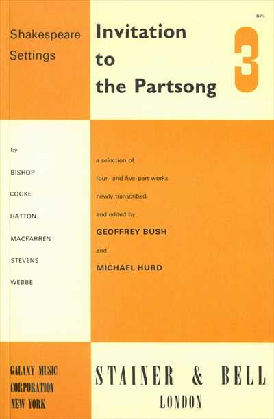 Invitation to the Partsong 3